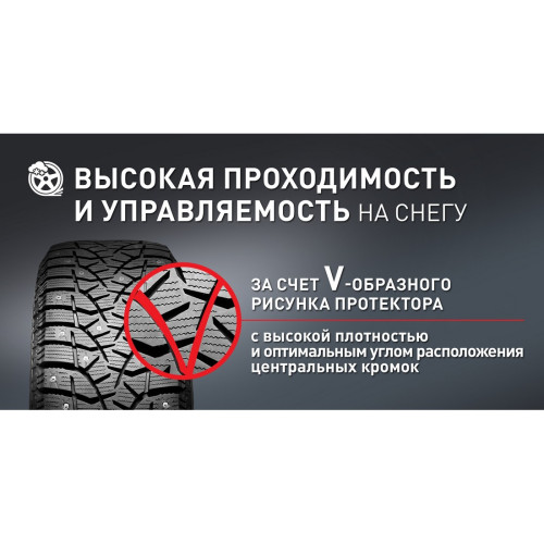 Легковая шина Bridgestone Blizzak Spike-02 SUV 275/40 R20 106T