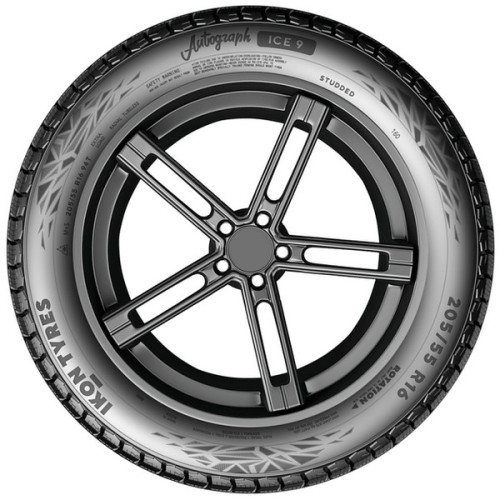 Легковая шина Ikon (Nokian Tyres) Autograph Ice 9 255/45 R19 104T